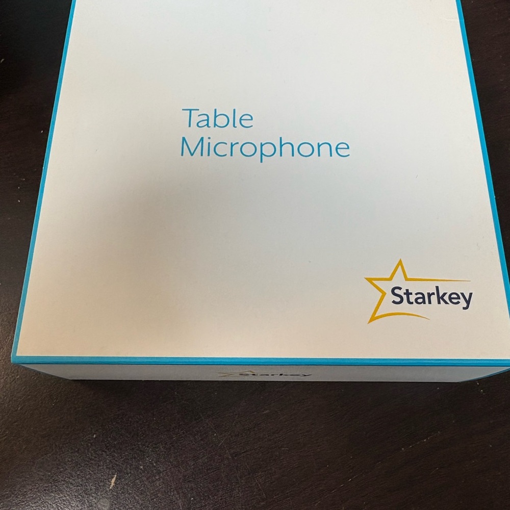 Starkey Table Microphone - White. Model 43044-610